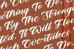 Birdsta Creamy - Bold Calligraphy Script Font Product Image 9