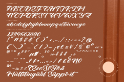 Birdsta Creamy - Bold Calligraphy Script Font Product Image 18