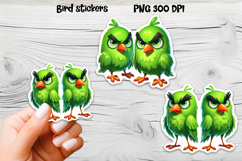 Funny bird sticker printable | Animal sticker PNG design Product Image 1