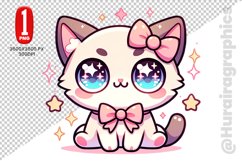 Birman Cat Clipart - PNG File Product Image 1