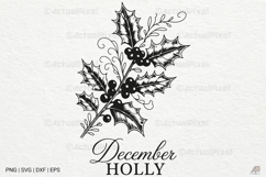 Birth Month Flowers SVG PNG Bundle Vol.2 Product Image 3