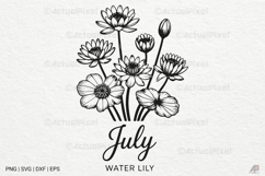 Birth Month Flowers SVG PNG Bundle Vol.2 Product Image 13