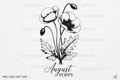 Birth Month Flowers SVG PNG Bundle Vol.2 Product Image 9