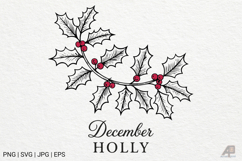 Birth Month Flowers Line Art SVG PNG Product Image 1