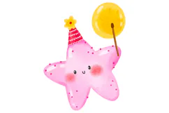 Sea Fish Celebrate Birthday. Happy Birthday Baby Girl Product Image 2