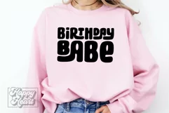 Birthday Babe SVG - Birthday Queen SVG - Its My Birthday PNG Product Image 1