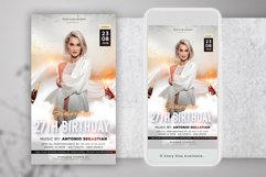Birthday Bash Instagram Flyer - PSD Product Image 2