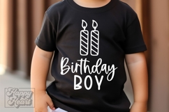 Two Candle SVG - 2nd Birthday Boy PNG - Two Birthday Boy Product Image 1