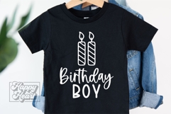 Two Candle SVG - 2nd Birthday Boy PNG - Two Birthday Boy Product Image 2