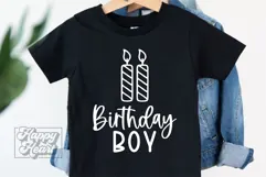 Two Candle SVG - 2nd Birthday Boy PNG - Two Birthday Boy Product Image 2