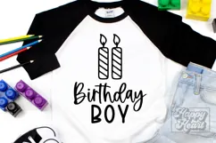 Two Candle SVG - 2nd Birthday Boy PNG - Two Birthday Boy Product Image 3