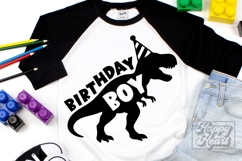 TRex Birthday Boy SVG - Dinosaur Birthday Boy PNG Shirt Product Image 1