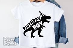 TRex Birthday Boy SVG - Dinosaur Birthday Boy PNG Shirt Product Image 3