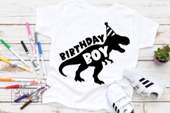 TRex Birthday Boy SVG - Dinosaur Birthday Boy PNG Shirt Product Image 4