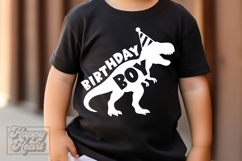 TRex Birthday Boy SVG - Dinosaur Birthday Boy PNG Shirt Product Image 5