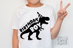 TRex Birthday Boy SVG - Dinosaur Birthday Boy PNG Shirt Product Image 2