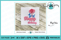 Birthday Clipart Elements Scrapbook Card Making Bundle Product Image 2