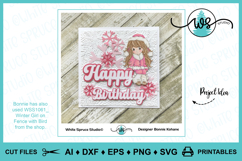 Birthday Clipart Elements Scrapbook Card Making Bundle Product Image 7
