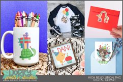 Birthday Animal Designs for Sublimation and Stickers Product Image 2