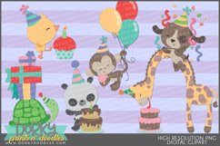 Birthday Animal Designs for Sublimation and Stickers Product Image 1