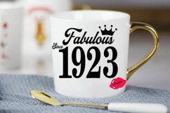 Fabulous since 1923 birthday Svg, 98 Birthday svg, 98 Birthd Product Image 3