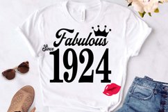 Fabulous since 1924 birthday Svg, 97 Birthday svg, 97 Birthd Product Image 1