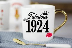 Fabulous since 1924 birthday Svg, 97 Birthday svg, 97 Birthd Product Image 2