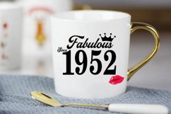 Fabulous since 1952 birthday Svg, 69 Birthday svg, 69 Birthd Product Image 3
