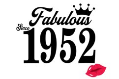 Fabulous since 1952 birthday Svg, 69 Birthday svg, 69 Birthd Product Image 2