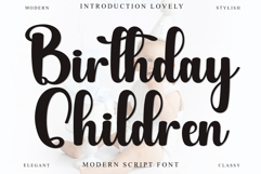 Birthday Children Product Image 1