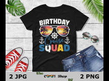Birthday Cruise Squad Png Jpg, Cruise Squad Png, Summer Png Product Image 2