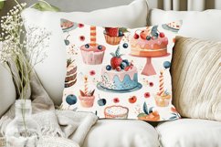 Hygge Birthday Digital Paper Bundle Product Image 3