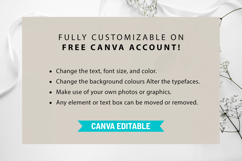 Birthday Dinner Electronic Invitation Canva Template Product Image 3