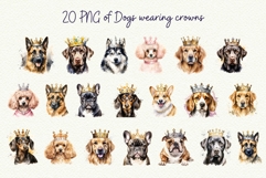 Birthday Dog Breeds Clipart Bundle Cute Dogs Watercolor Dog Product Image 4