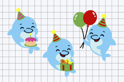 Cute Dolphin 3D SVG Product Image 2