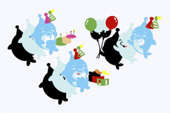 Cute Dolphin 3D SVG Product Image 3