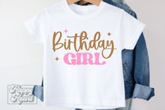 Birthday Girl SVG PNG - First Birthday - Girl Birthday Shirt Product Image 1
