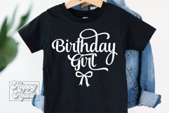 Birthday Girl SVG - Birthday Queen Bow - Its My Birthday PNG Product Image 3