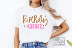 Birthday Girl SVG PNG - First Birthday - Girl Birthday Shirt Product Image 4