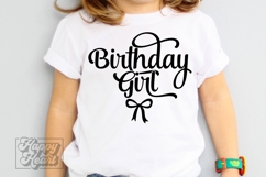 Birthday Girl SVG - Birthday Queen Bow - Its My Birthday PNG Product Image 2