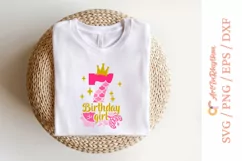 My 7th Birthday, Birthday Mermaid Svg Product Image 2