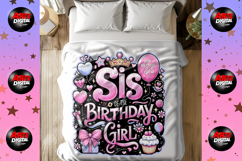 I&#039;m the Birthday Girl Clipart PNG, Happy Birthday Png bundle Product Image 6