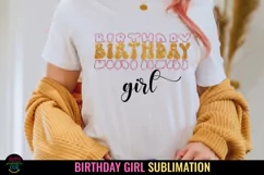 BIRTHDAY GIRL SUBLIMATION TSHIRT IDEA I Girl Birthday Tshirt PNG
