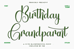 Birthday Grandparent Product Image 1