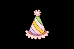 Birthday hat illustration clip art design graphic Product Image 2
