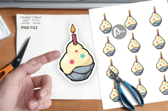 Party Ice Cream Sticker Product Image 1