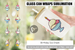 Glass Can Party Ice Cream Product Image 1