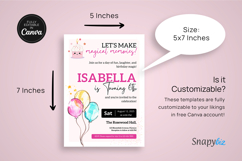 Canva Birthday Invitation For Kids Product Image 4