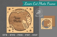 Birthday Laser Cut Photo Frame Product Image 1