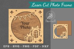 Birthday Laser Cut Photo Frame Product Image 1